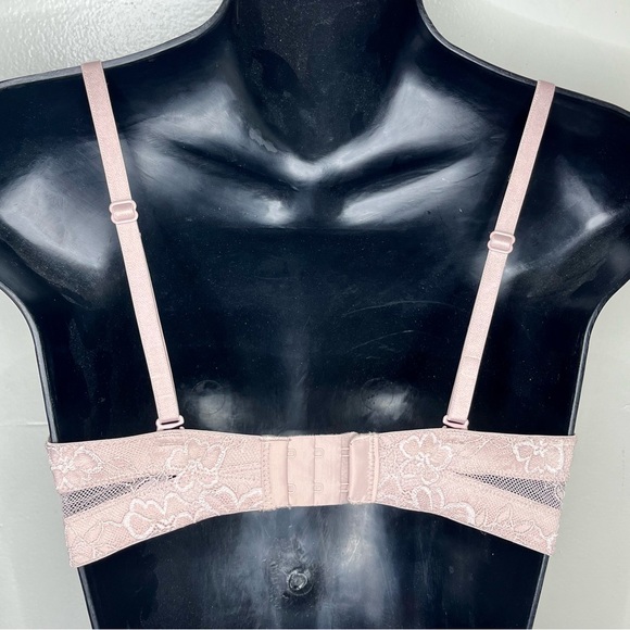 NWT MAIDENFORM 34B WEAR MULTI 5 WAYS UNDERWIRE NUDE SUPPORT PUSH UP CLEAVAGE BRA - Picture 5 of 16